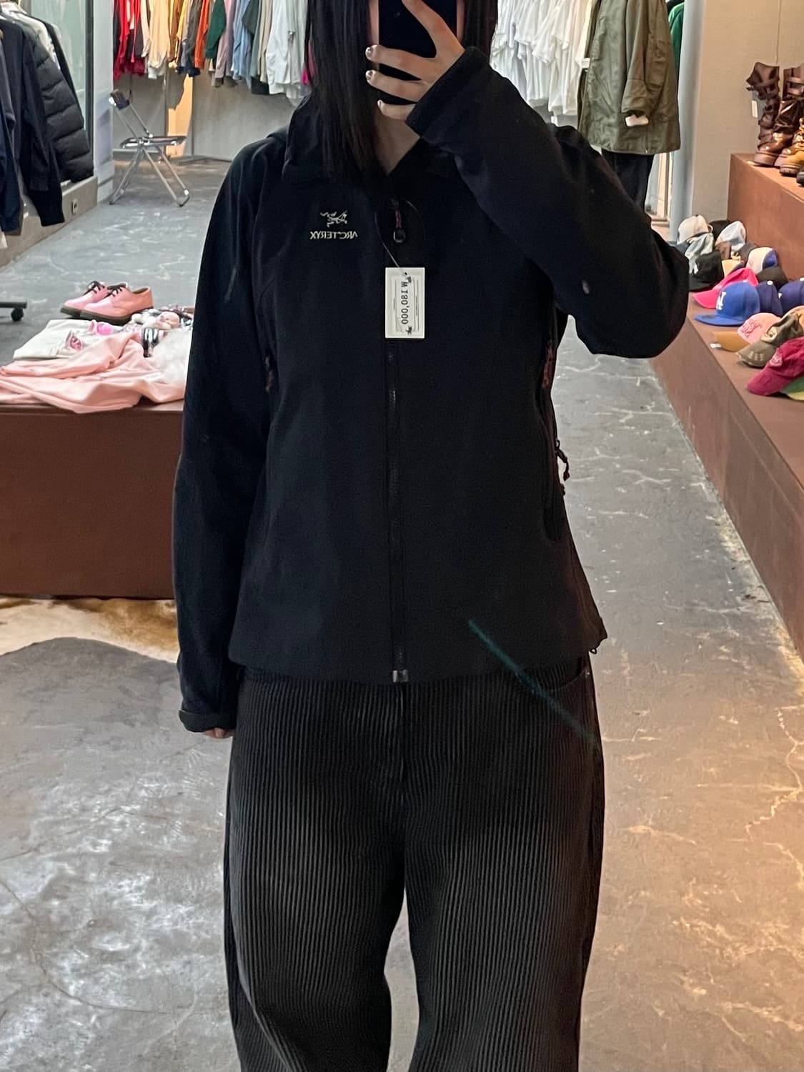 아크테릭스 블랙 베타 바람막이 H1825 상품이미지1