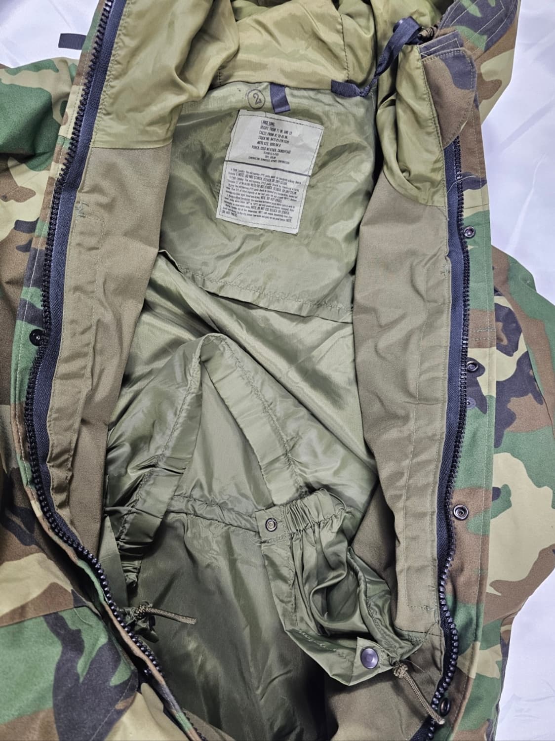 미군고어텍스야상 상품이미지4