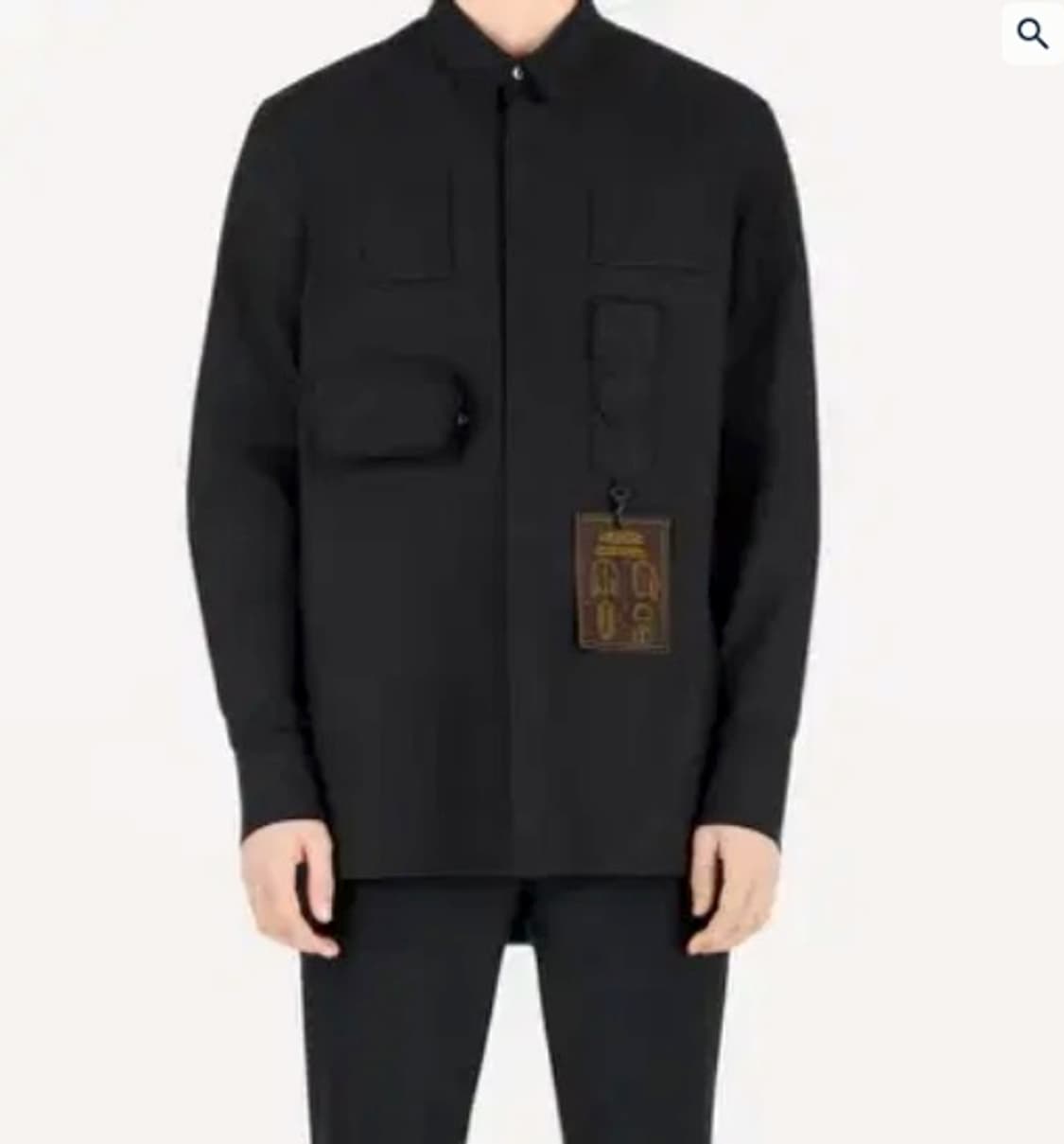 루이비통 LV 1A5CU9 멀티포켓 유틸리티 셔츠 XL / A급 상품이미지2