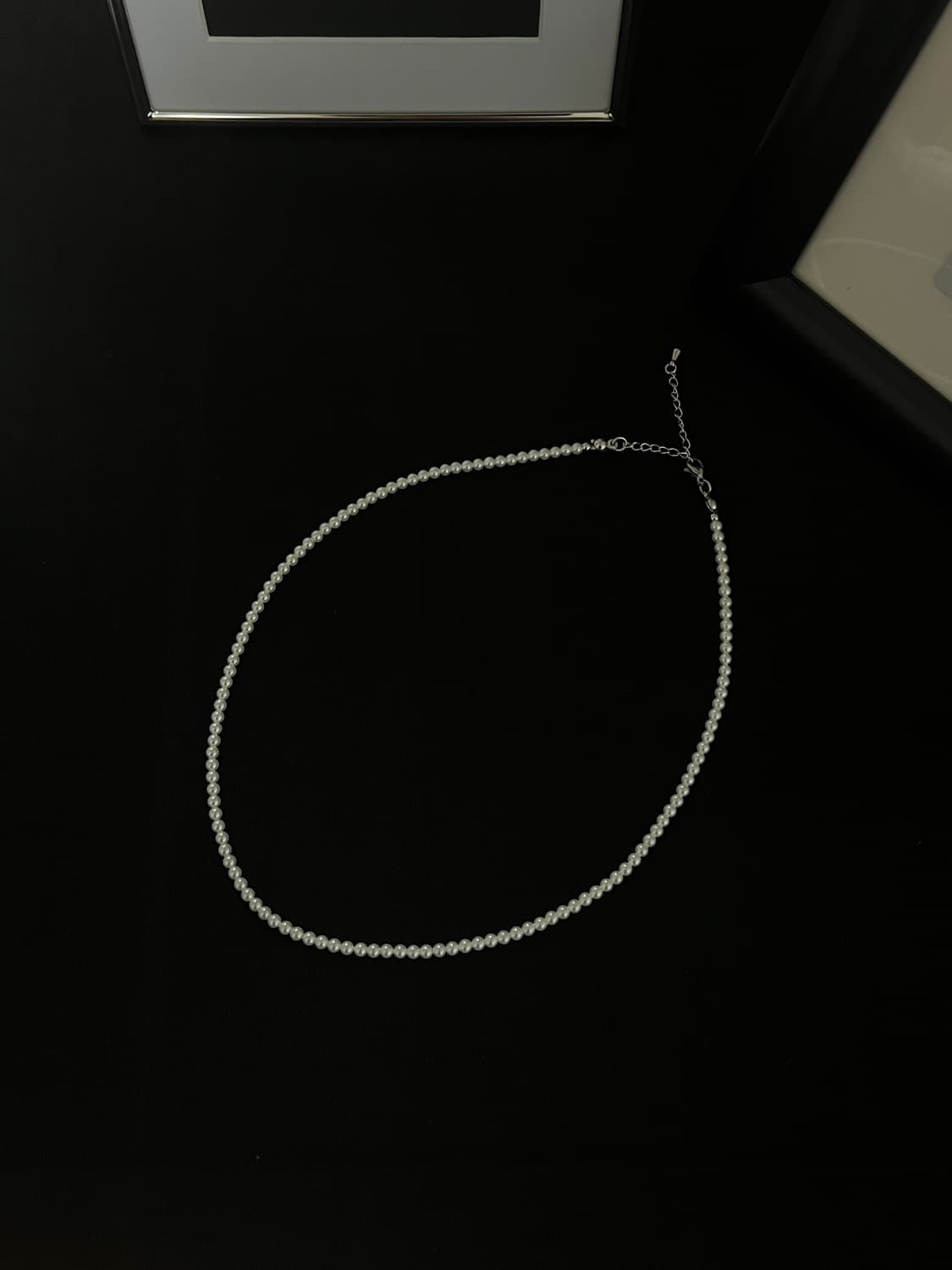 [Handmade] 심플 진주 목걸이 상품이미지1