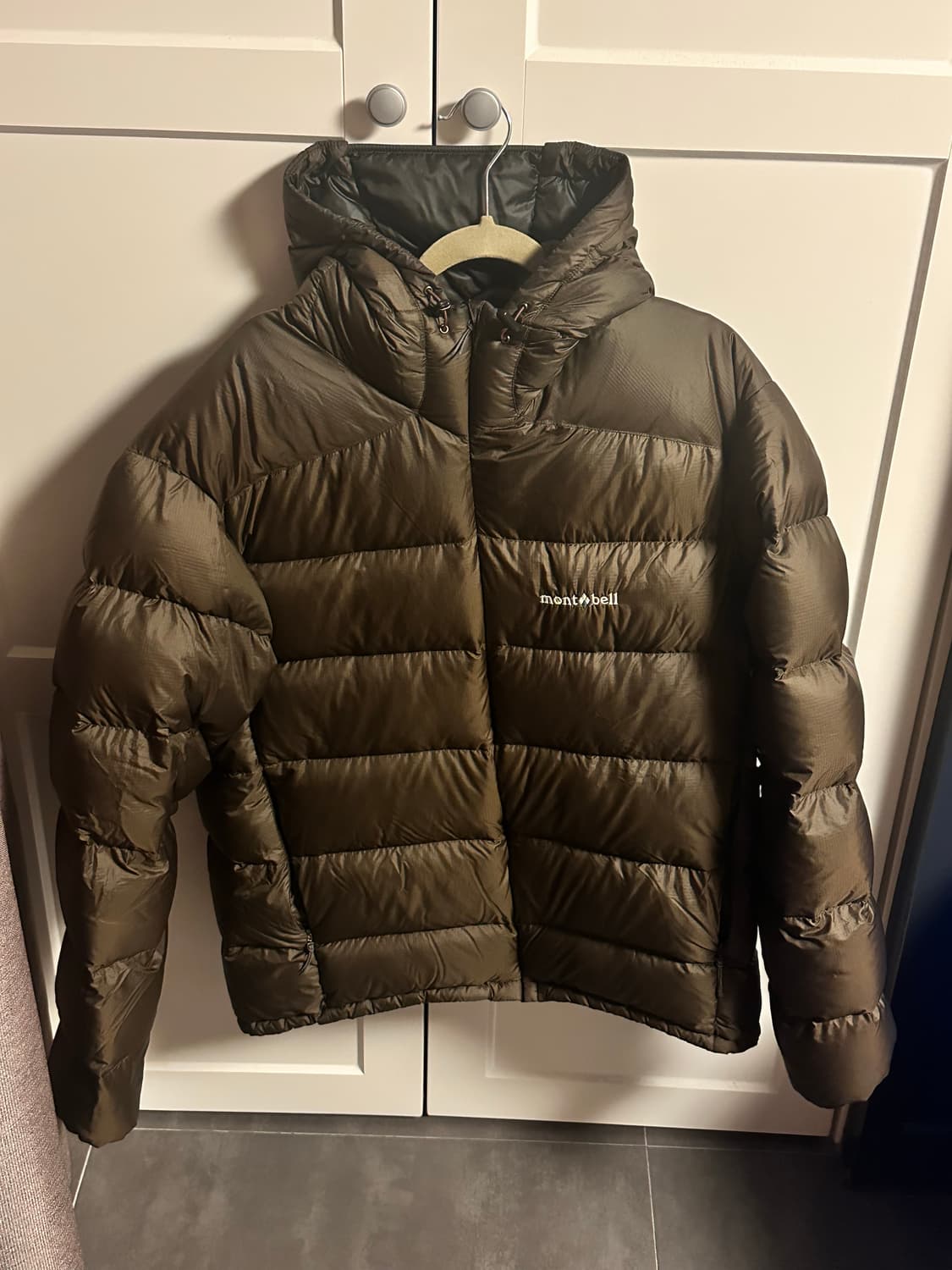 (Xl) 몽벨 라이트알파인 다운 카키브라운 상품이미지2