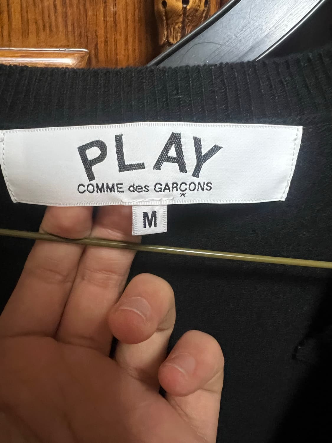 꼼데가르송 더블와펜 가디건 상품이미지3