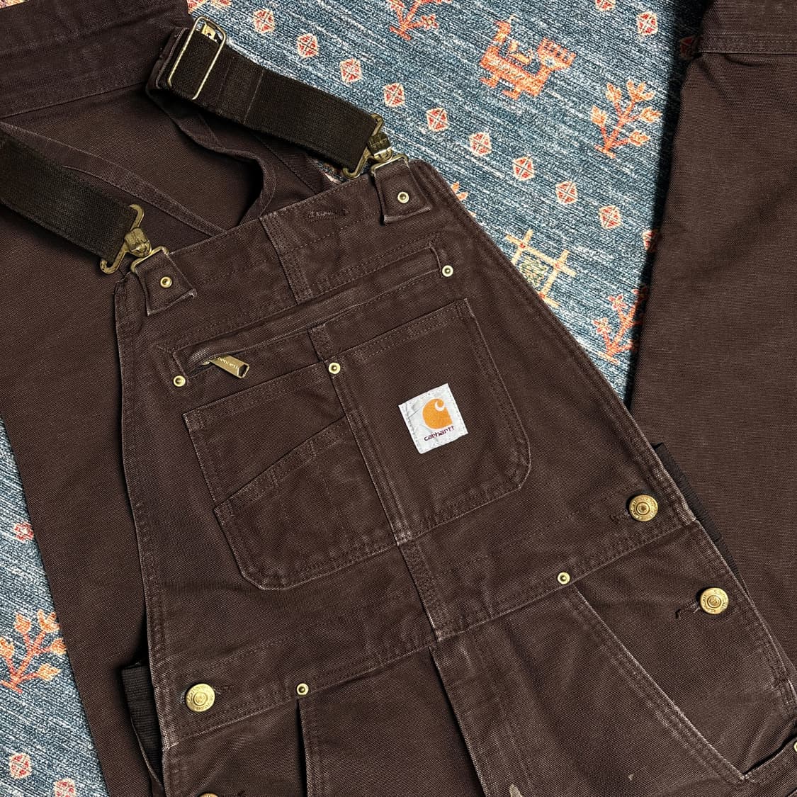 칼하트 더블니 오버롤 상품이미지3