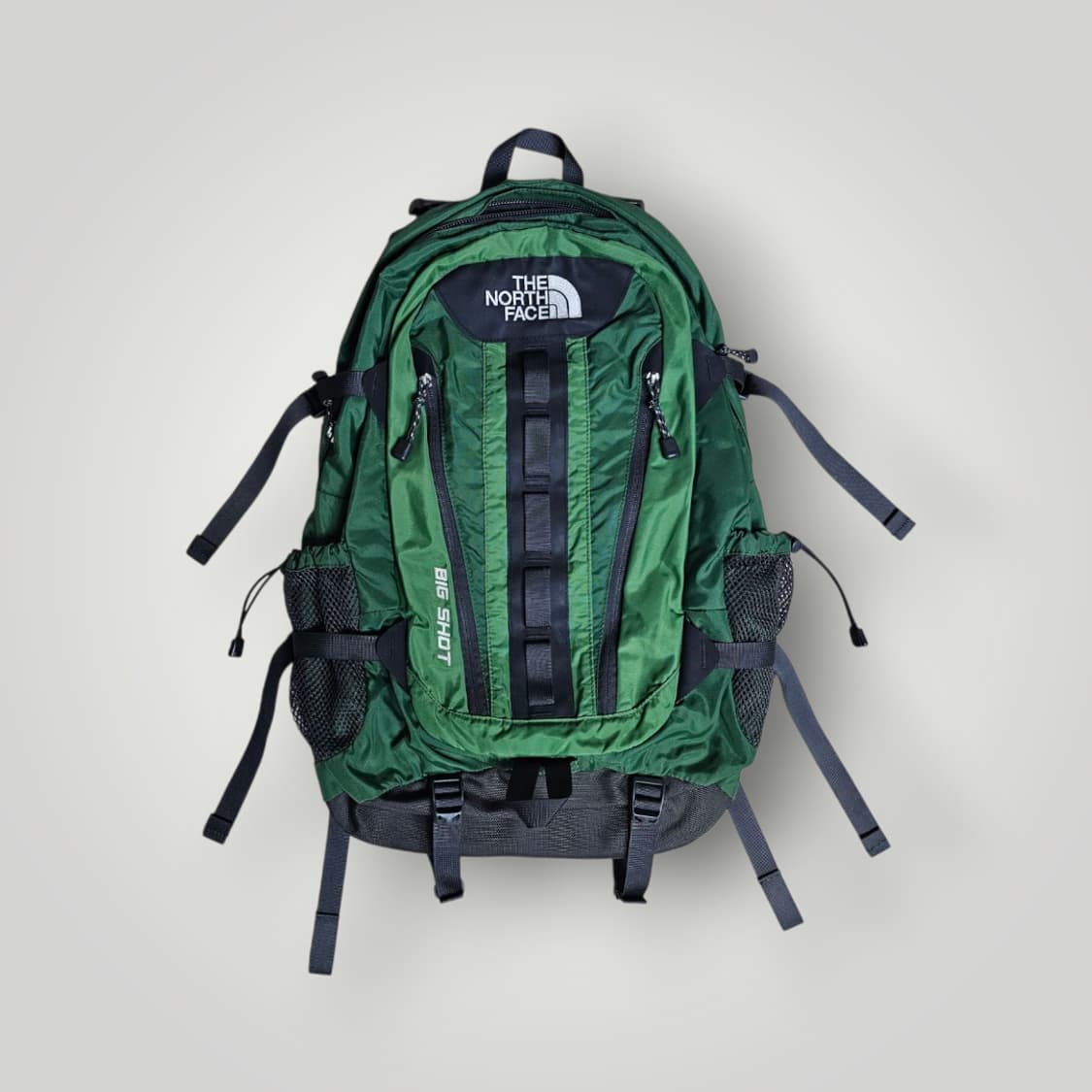 노스페이스 빅샷 가방 백팩 그린 다크그레이 상품이미지1