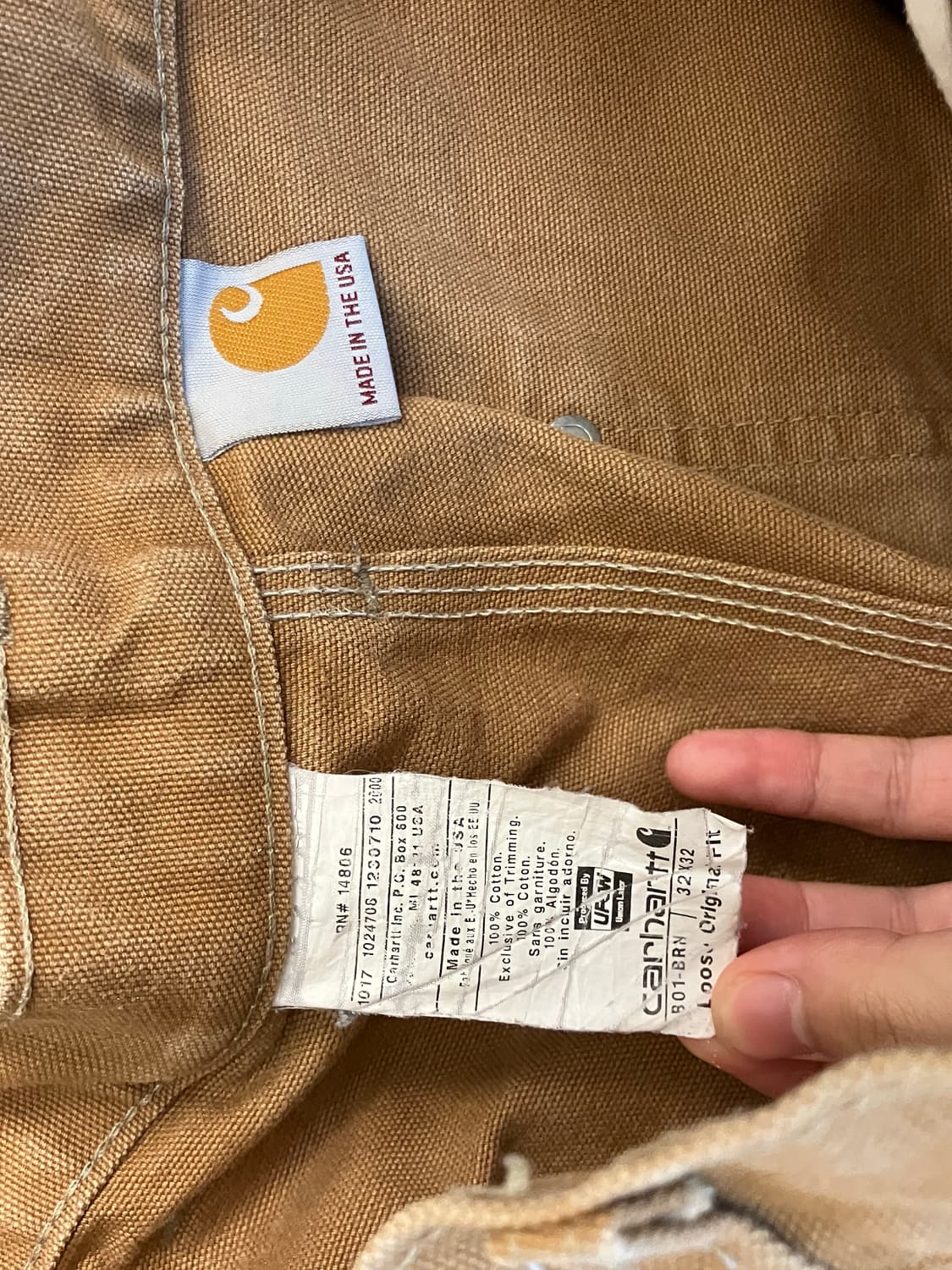 Carhartt double knee (made in usa) 상품이미지7