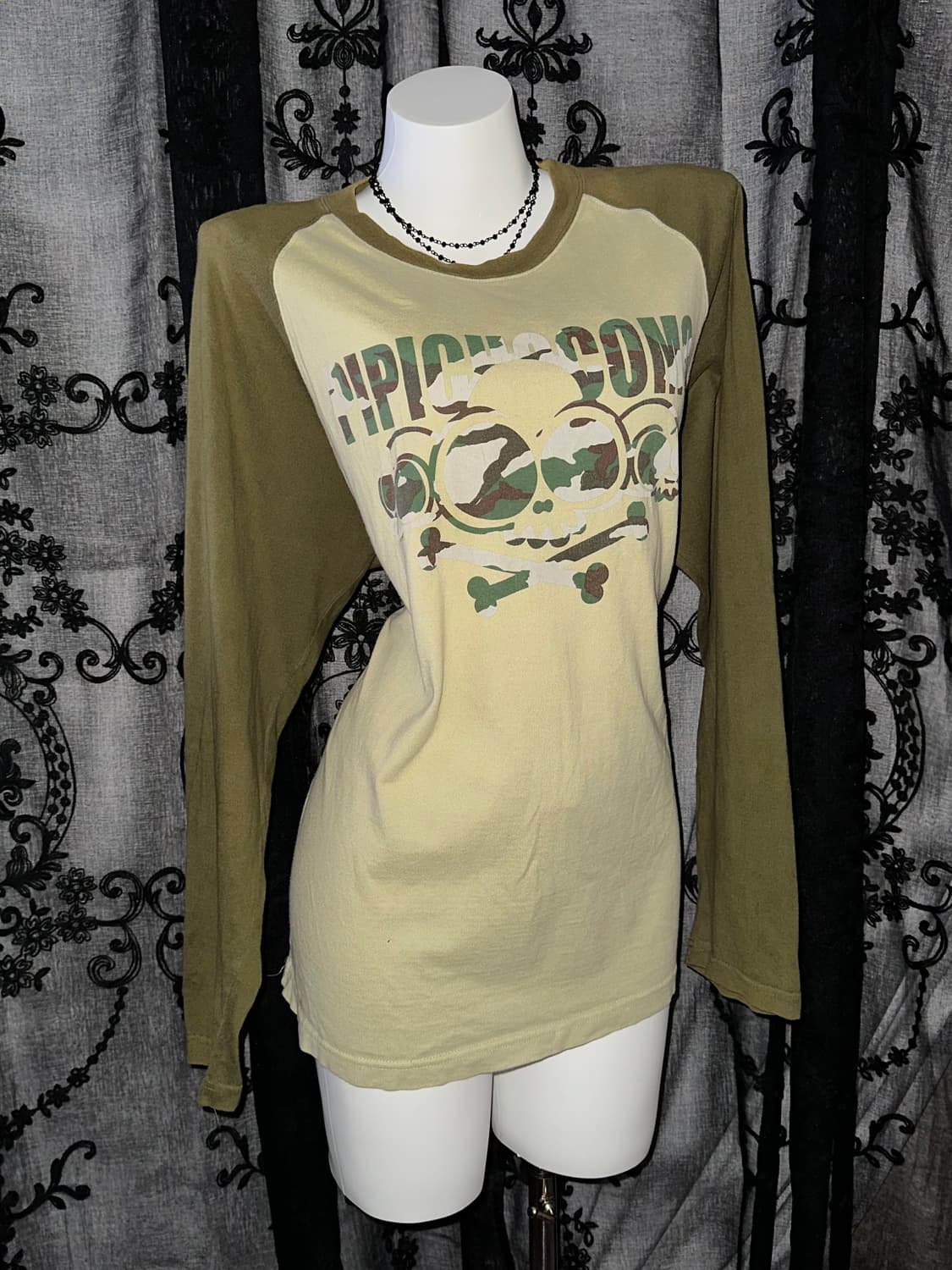 pipichocomo y2k military long-sleeved 상품이미지1