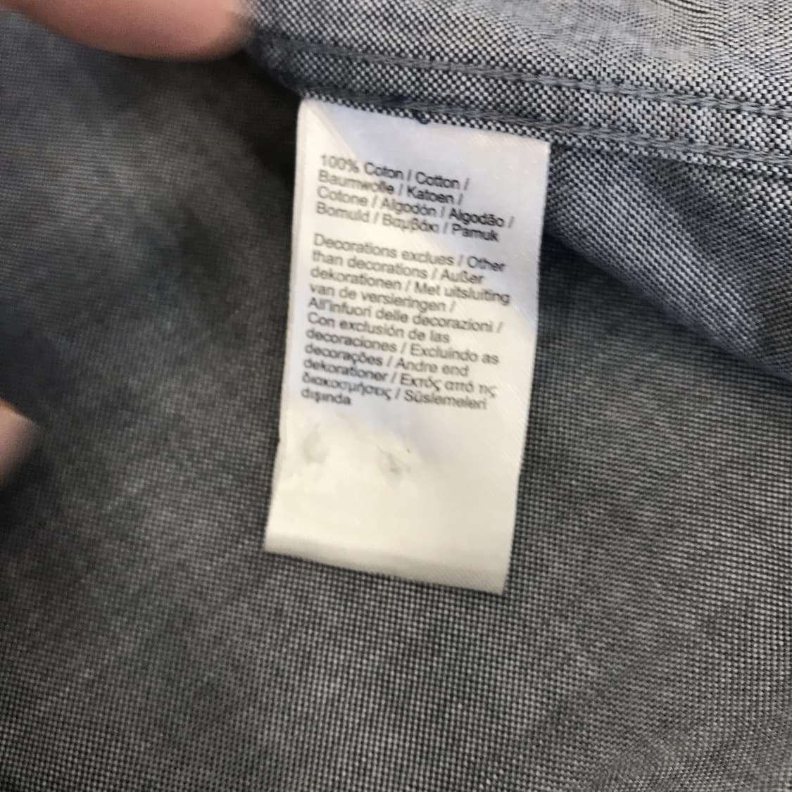 라코스테 레귤러핏 반팔셔츠 그레이 [110] 상품이미지5