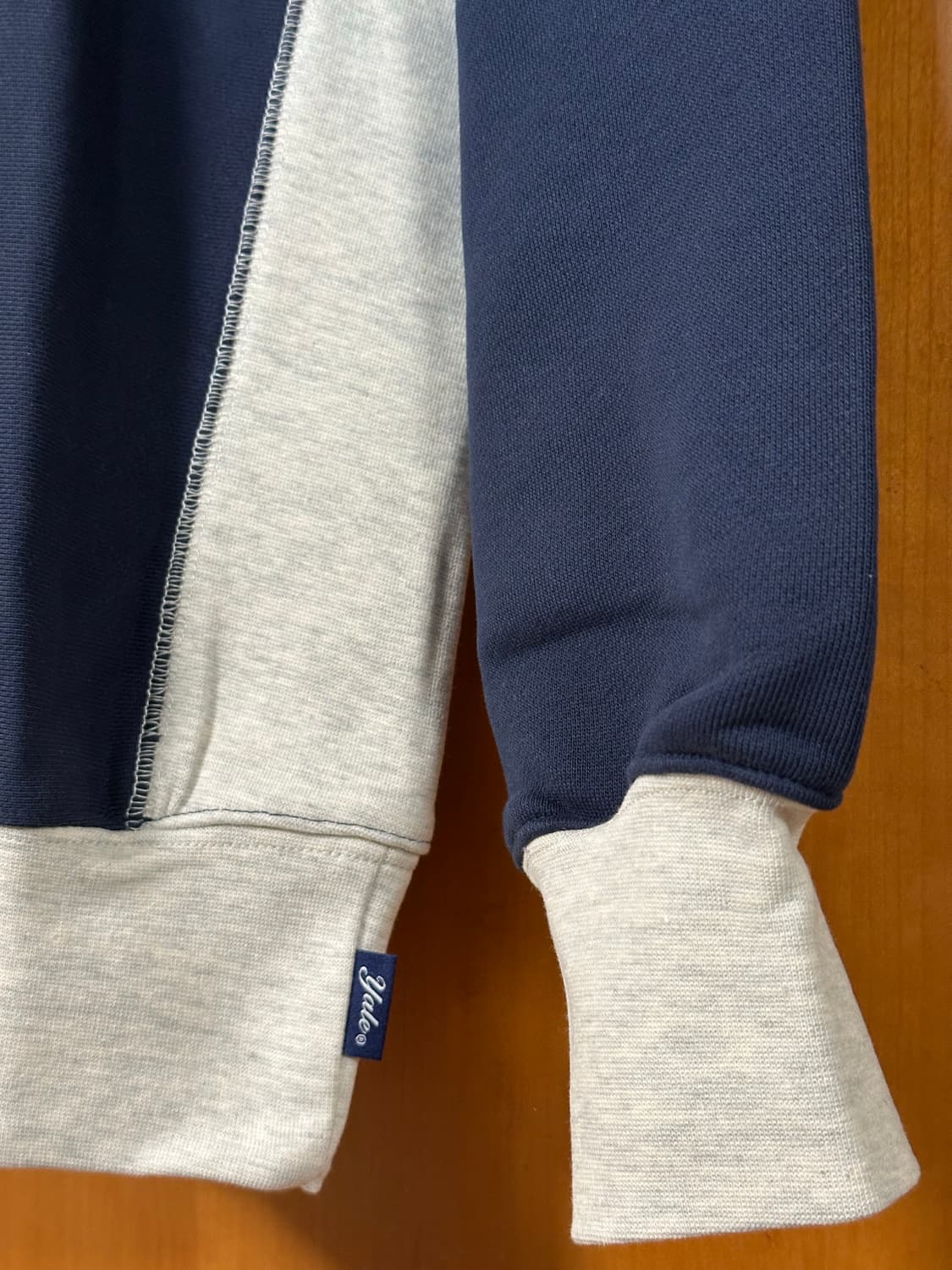 STITCH CREWNECK NAVY/OAT 상품이미지4