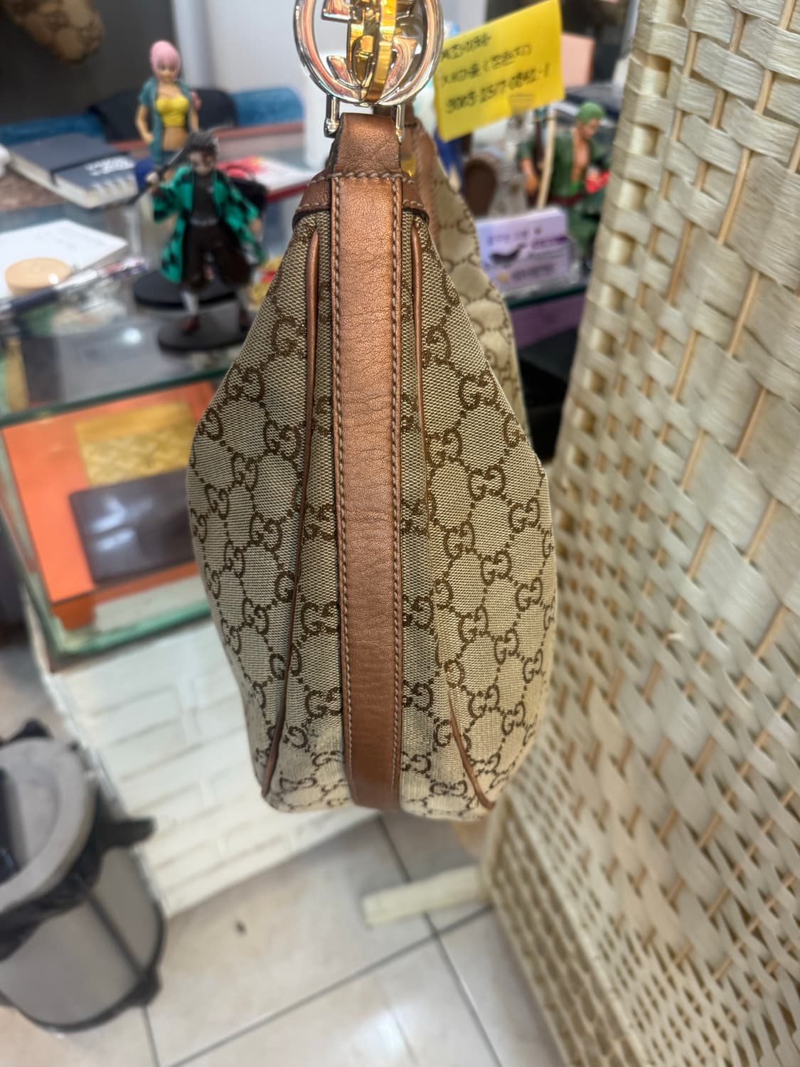 정품 구찌 GG 자가드 인터로킹 호보백 팝니다 상품이미지3