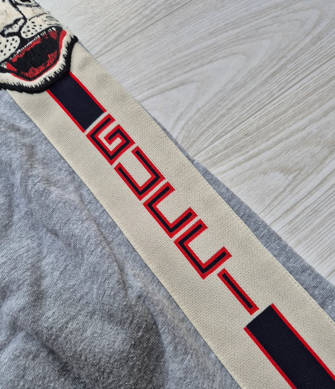 (정품) 구찌 Gucci 타이거 자수 조거 팬츠 S 상품이미지4