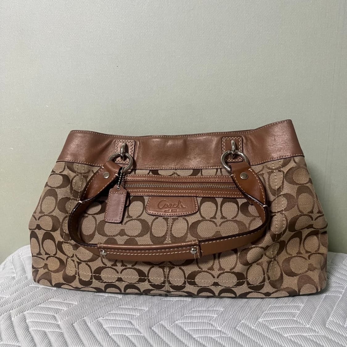 (정품) 코치 F15533 시그니처 토트백 상품이미지4