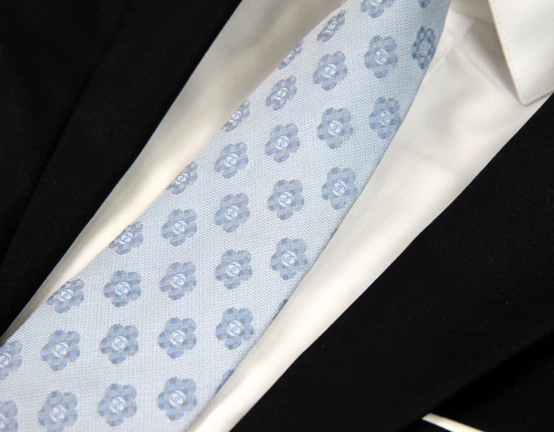 샤넬 8.3cm A등급 신형 남자 명품 넥타이 상품이미지5