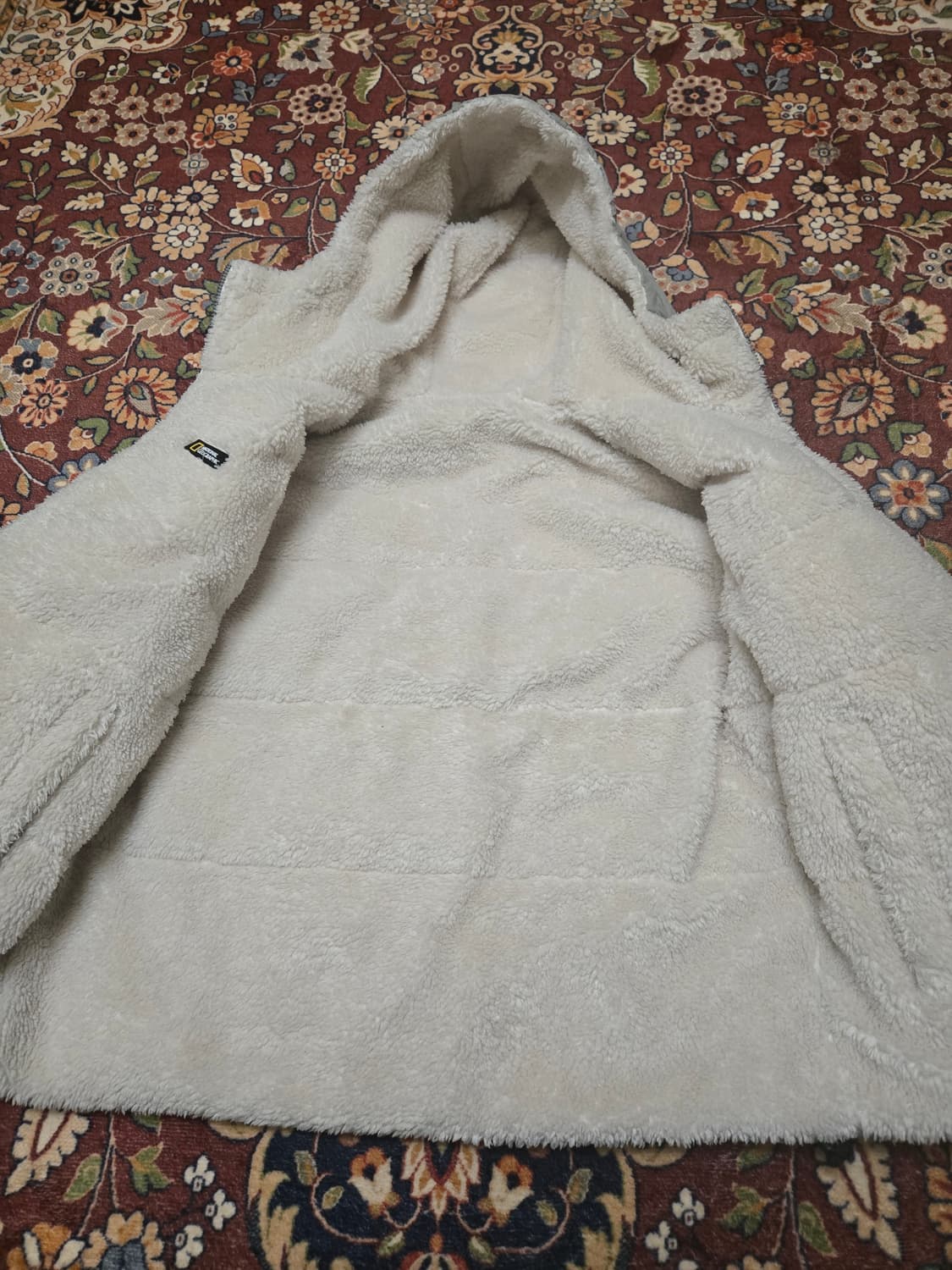 [판매] 내셔널지오그래픽 리머 리버시블 플리스 후디 덕다운 점퍼 95/M 상품이미지7