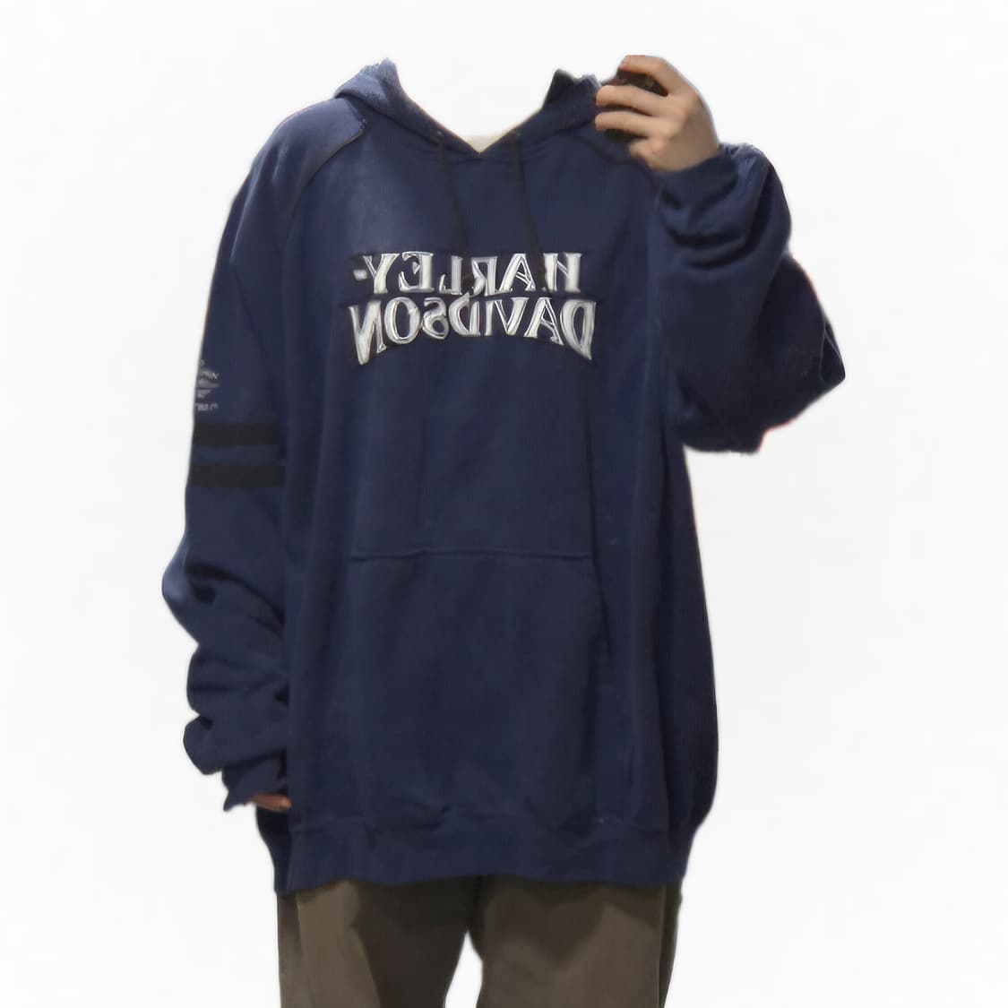 HDB 할리데이빈슨 로고 후드티 3XL 상품이미지6