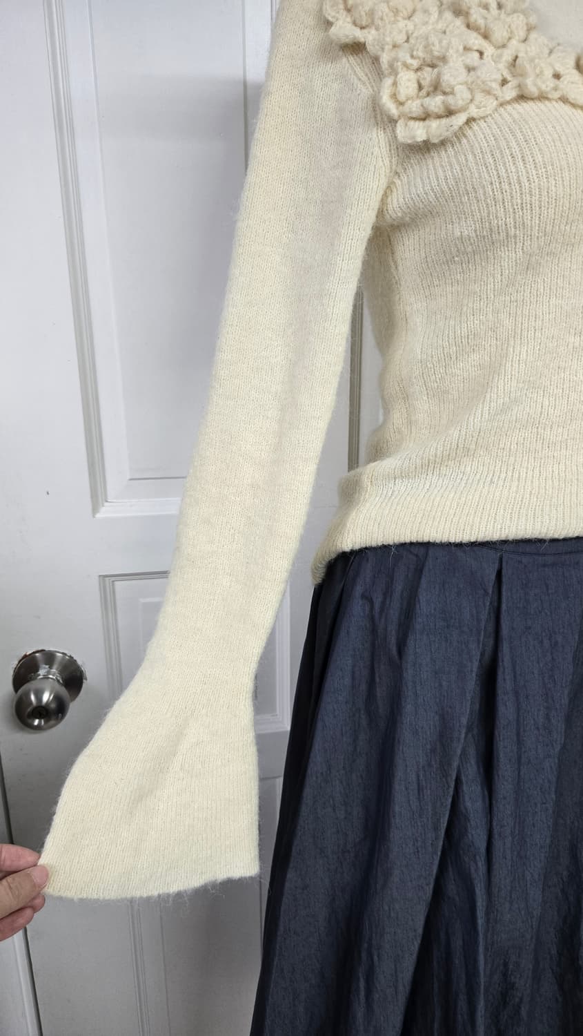 새상품)봄봄플라워니트/stable스테이블 인디고스커트 상품이미지4