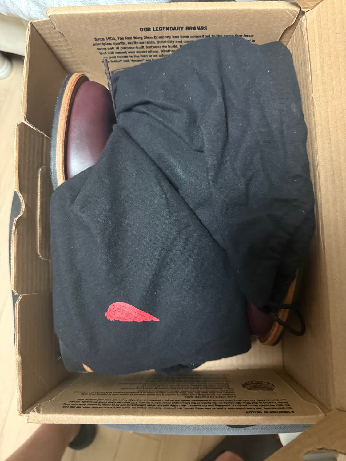 레드윙 9419  블랙체리 백맨 265사이즈 상품이미지8