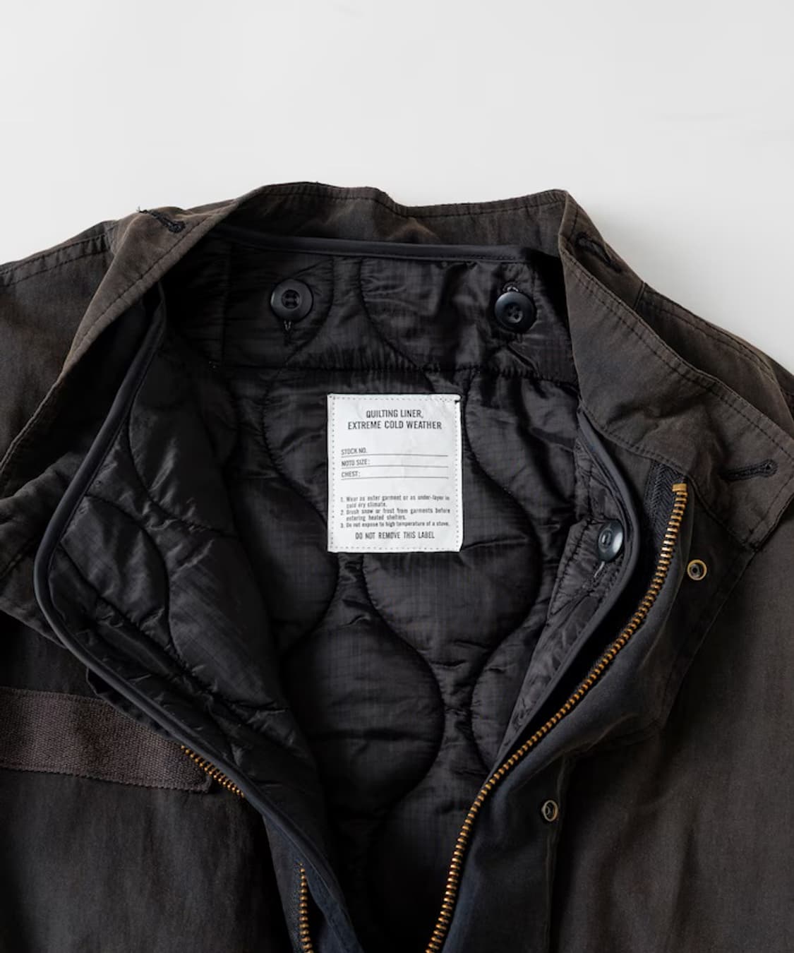 프릭스스토어 m65 페이디드 블랙 상품이미지3