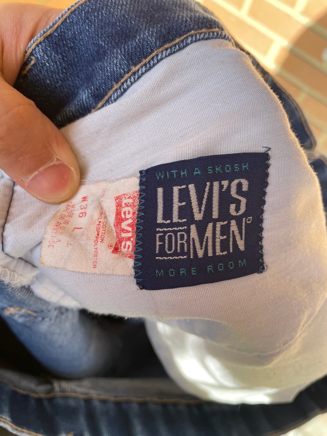 [36x32] 80s Levis 리바이스 for men 루즈 핏 상품이미지5
