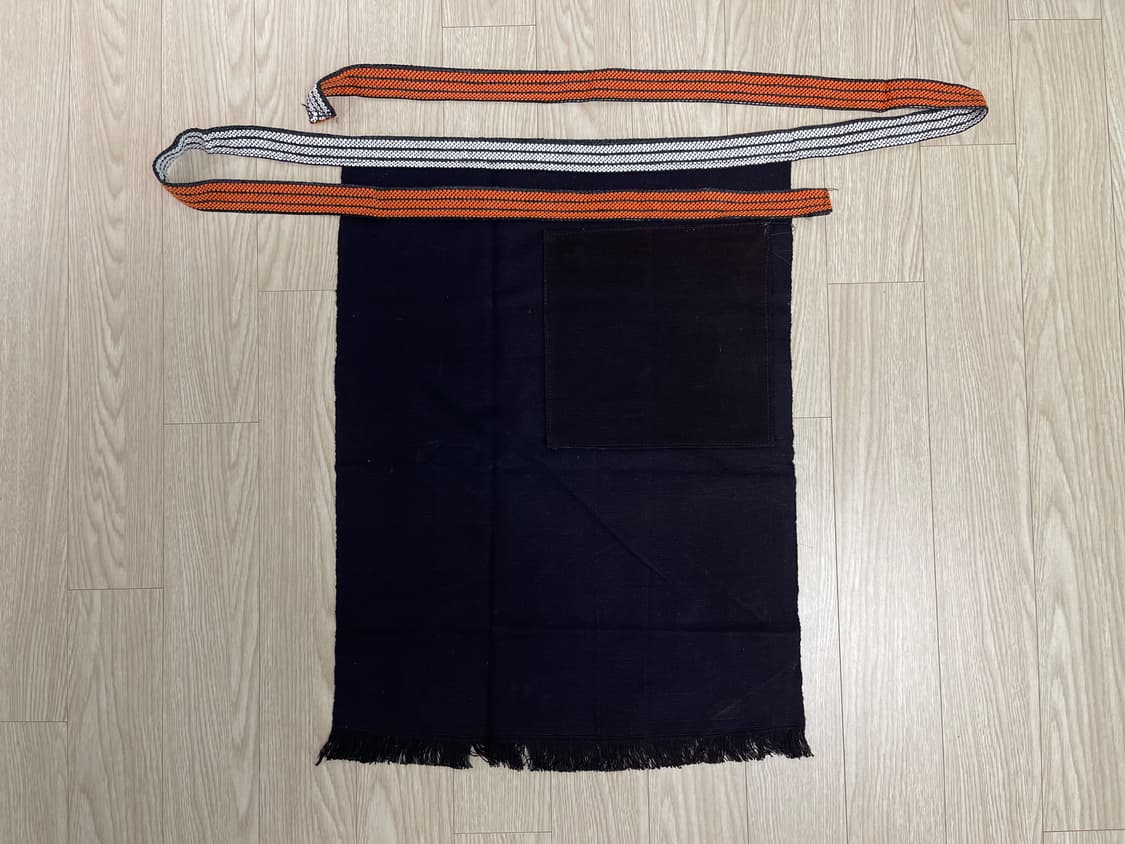 야마노키 포도 빈티지 앞치마 10번 90s 상품이미지3