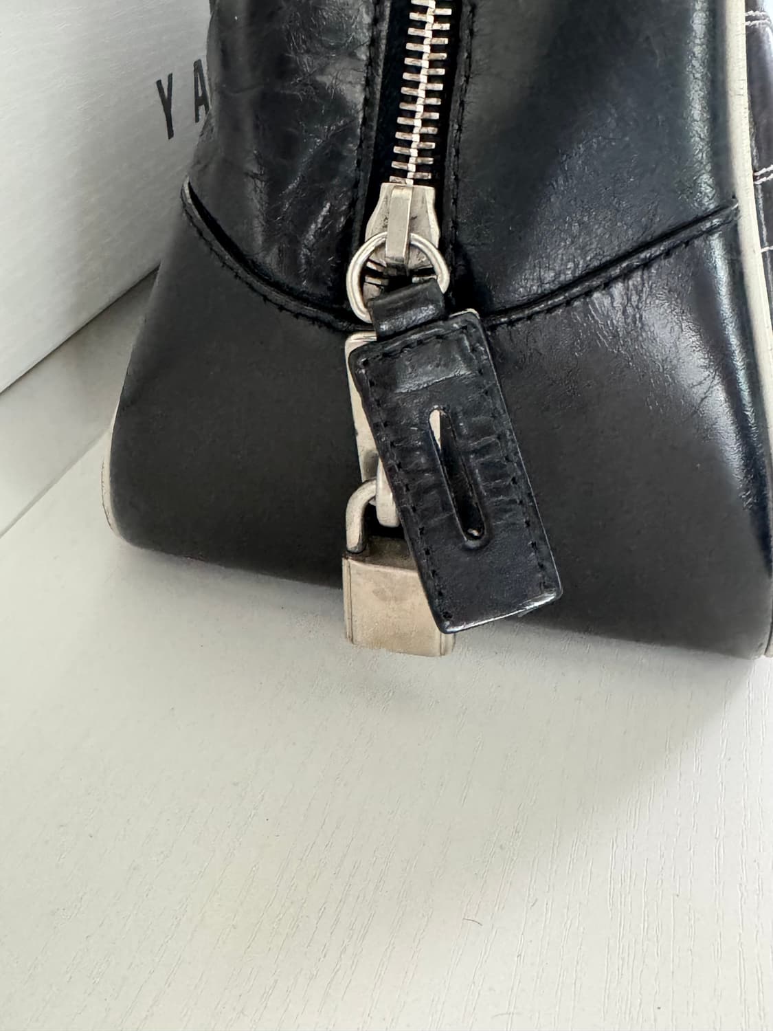 프라다 00s 볼링백 비텔로 드라이브 prada 아카이브 2000 상품이미지6