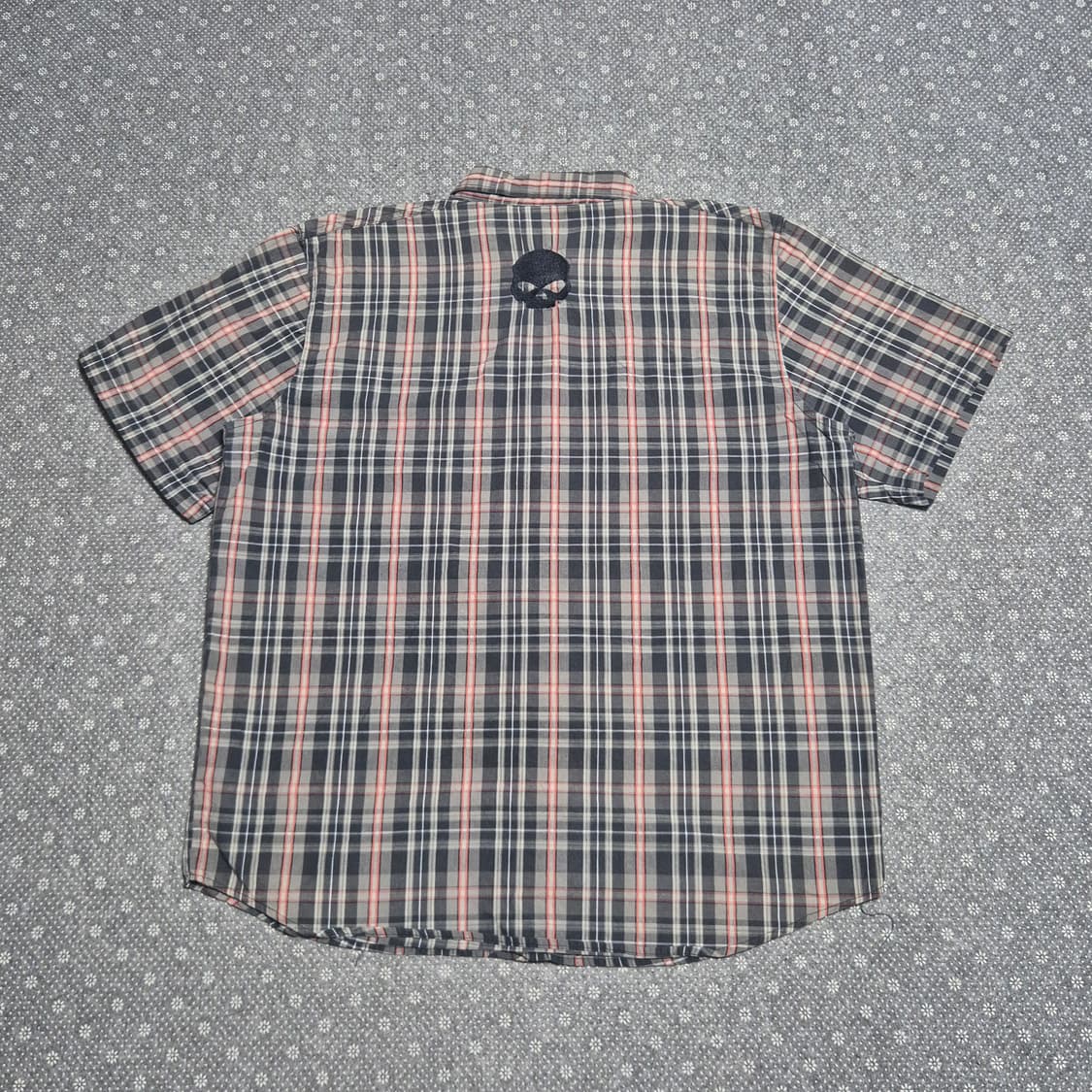 [XL] 할리데이비슨 반팔 체크셔츠 -535  상품이미지4