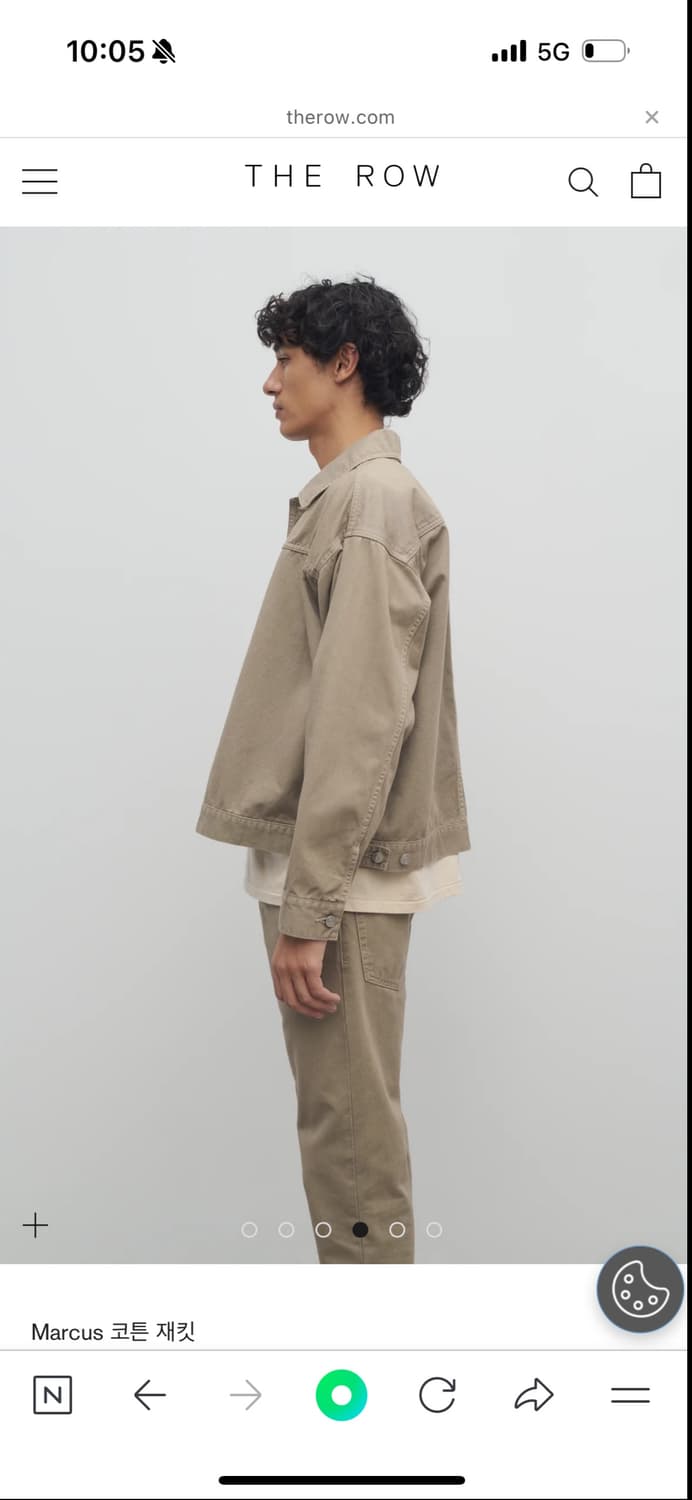 더로우 the row Marcus 코튼 재킷 상품이미지2