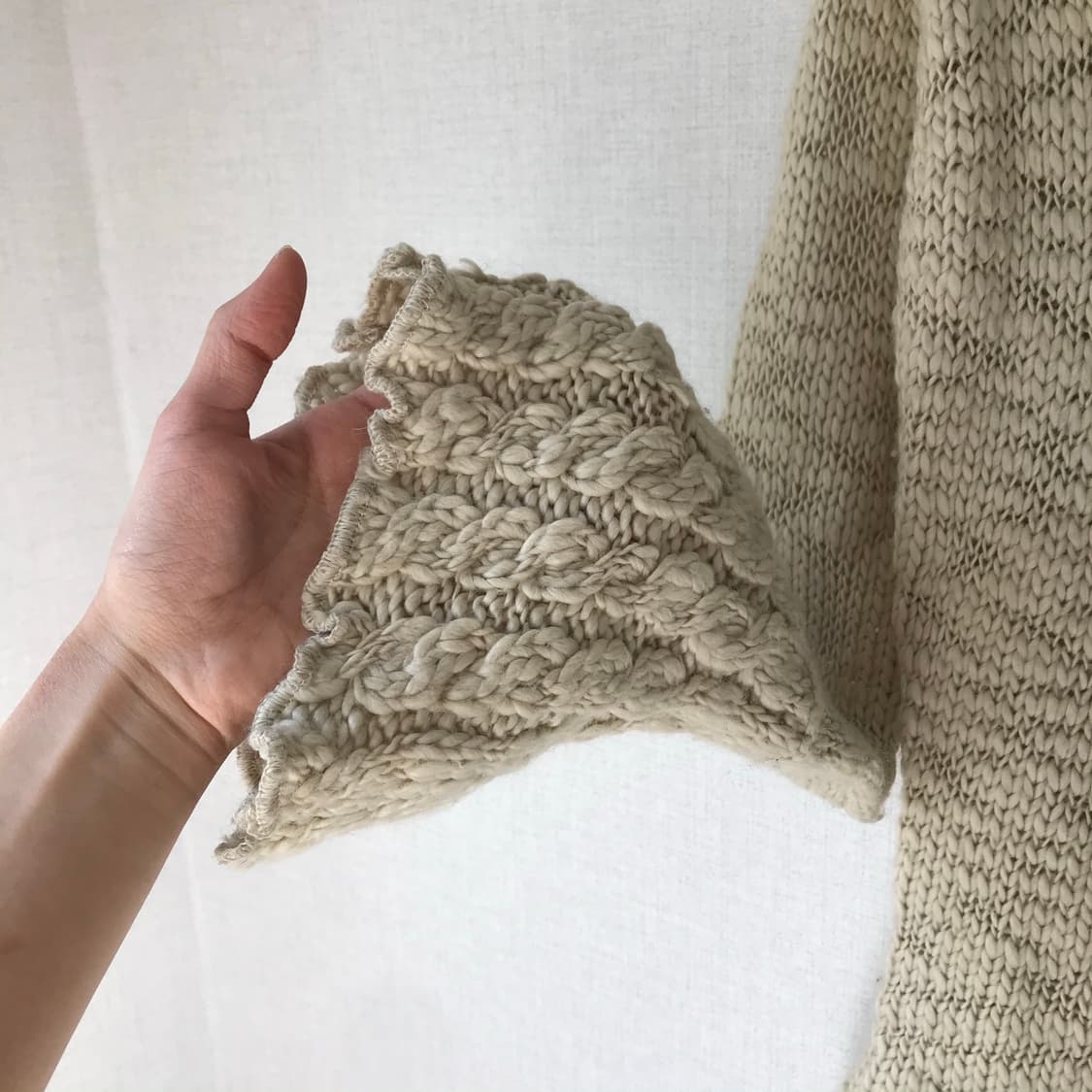 Grunge knit cardigan 상품이미지2