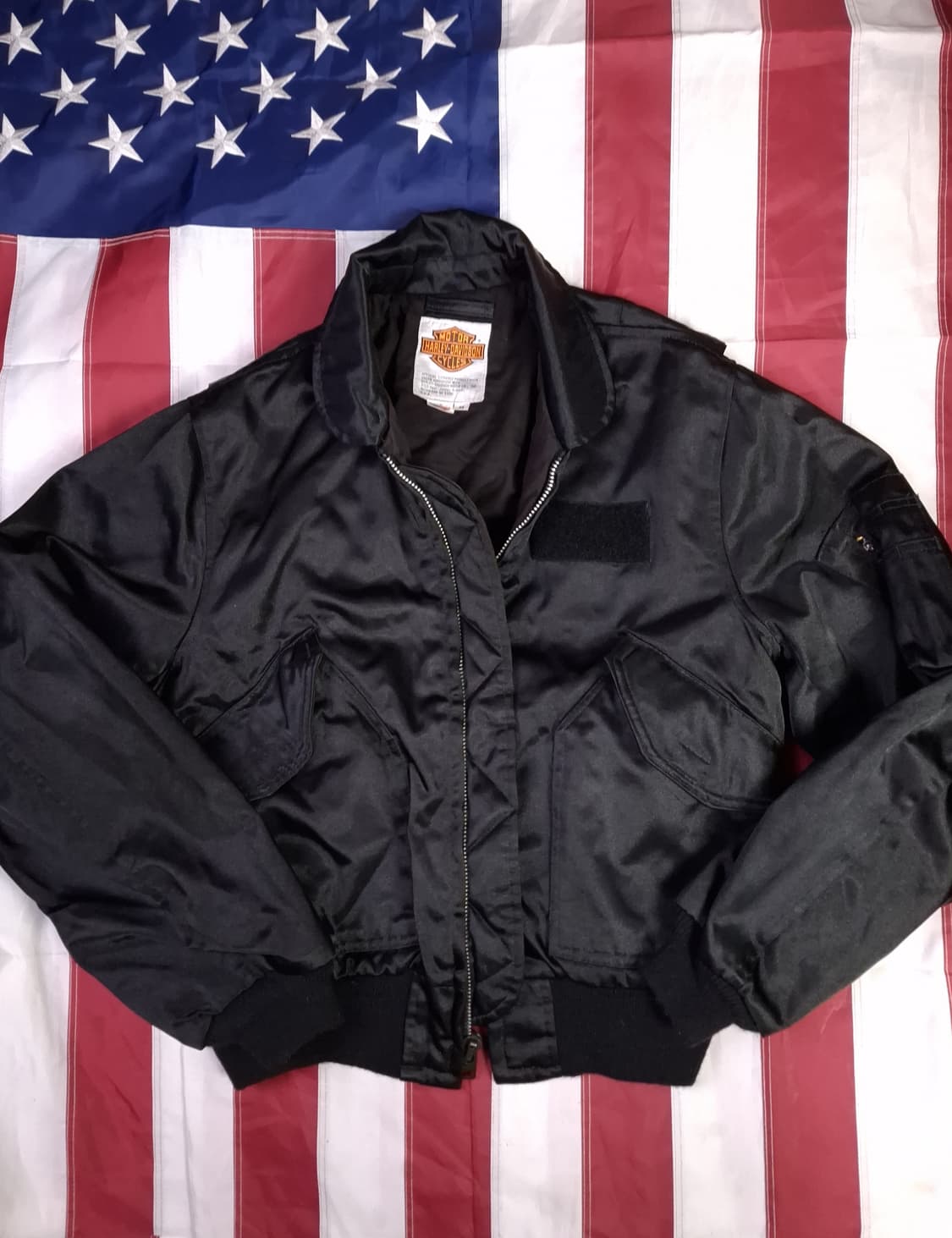 새제품 오리지날 미국제조 할리데이비슨  CWU-55/P 미공군 항공자켓 상품이미지2