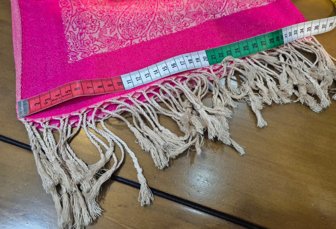 페이즐리 술 머플러 상품이미지3