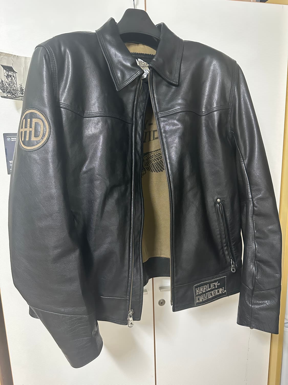 할리데이비슨 가죽자켓 라이더자켓 L 상품이미지2