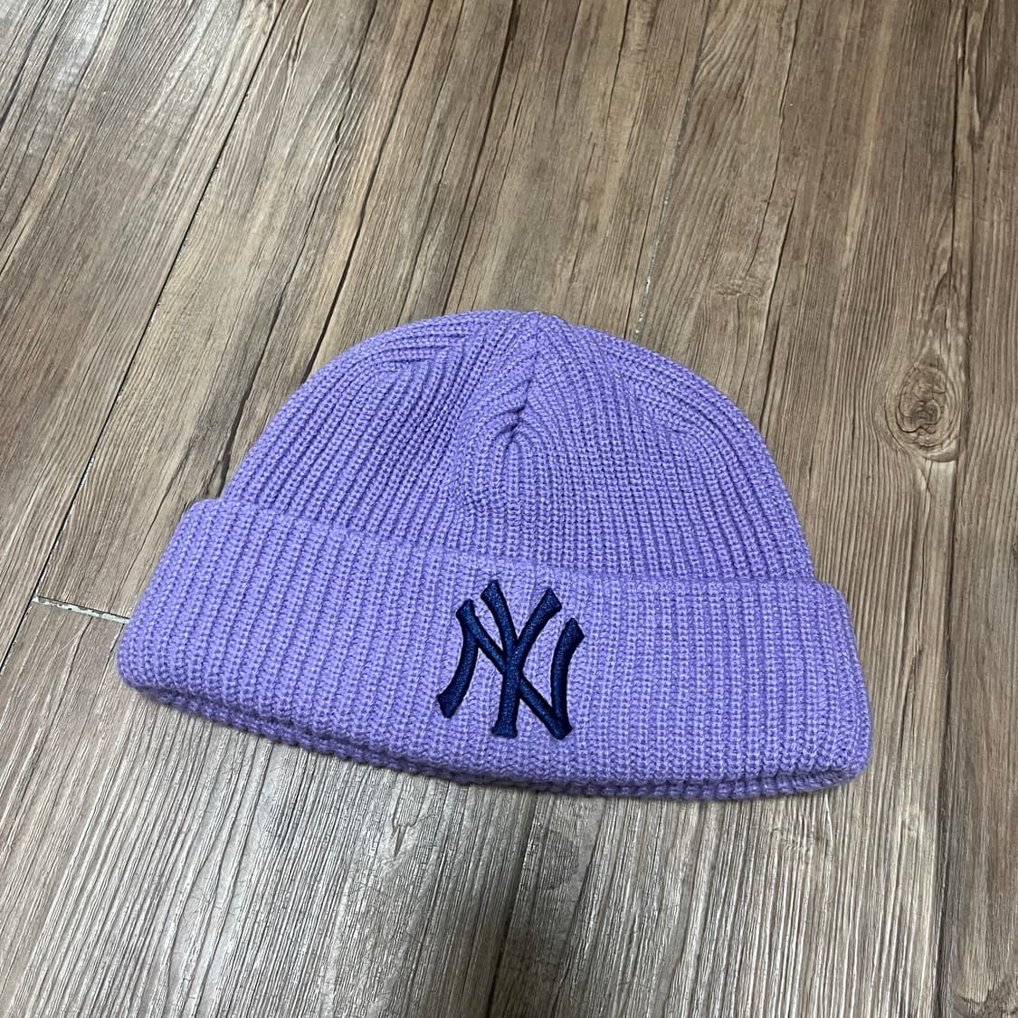 [MLB] 엠엘비 젤리 퍼플 비니(파스텔퍼플) 상품이미지1