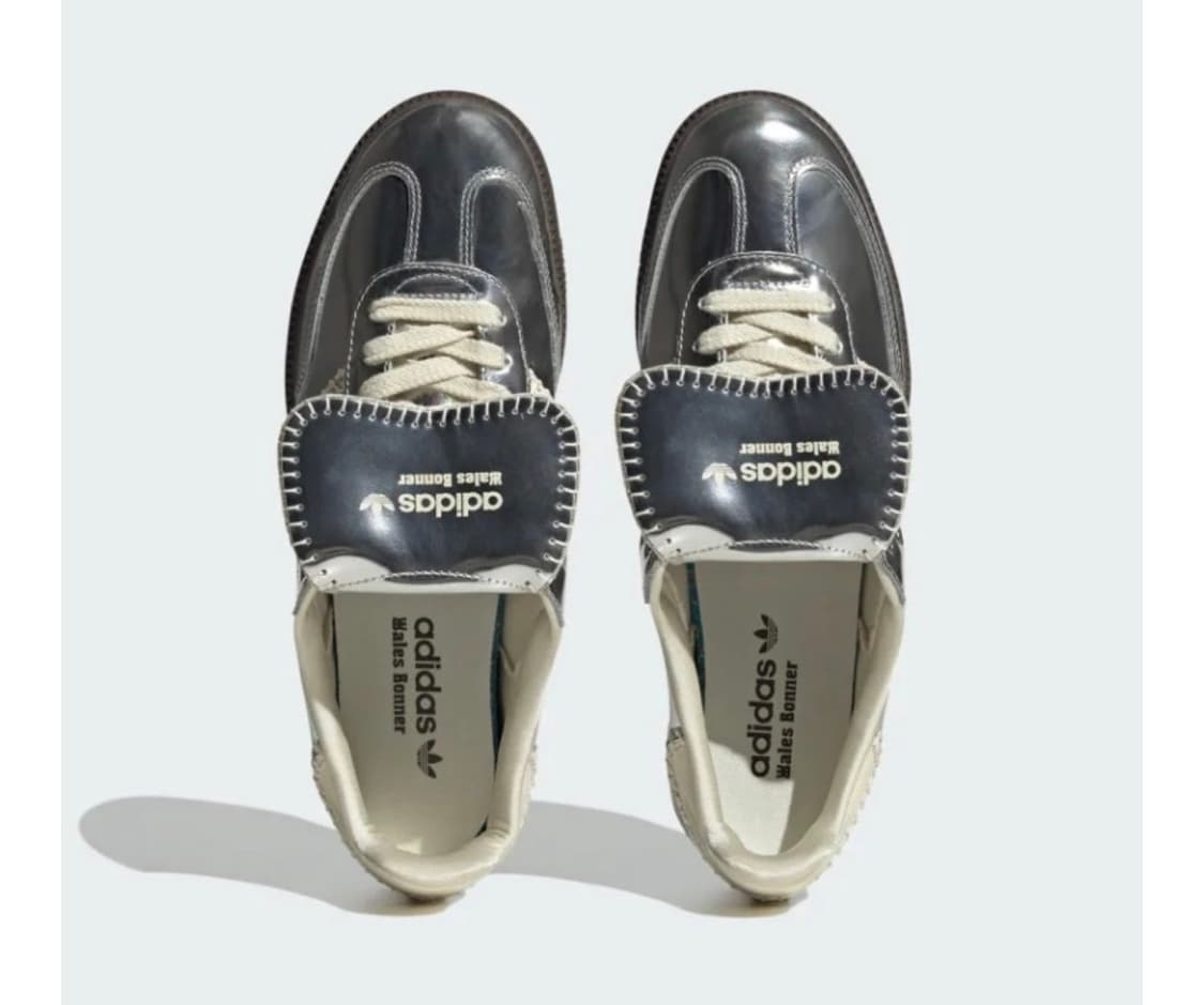 285) 아디다스 웨일즈보너 삼바 실버 메탈릭 상품이미지2