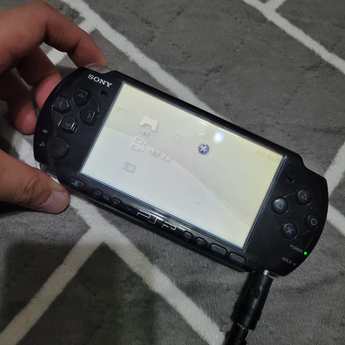 소니 psp3005번 게임기 블랙  상품이미지1