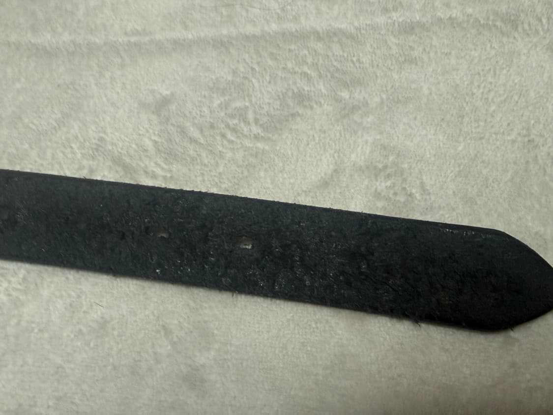 반스아웃피터스 파이어맨 벨트: 블랙(니켈) / 34 상품이미지3