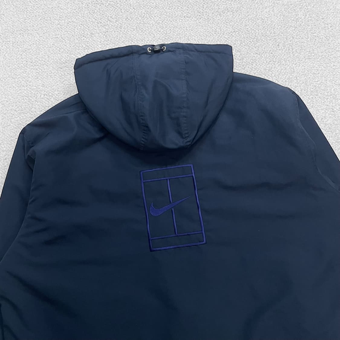 나이키 00s 올드스쿨 테니스 빅 로고 리버시블 후드 점퍼 상품이미지5