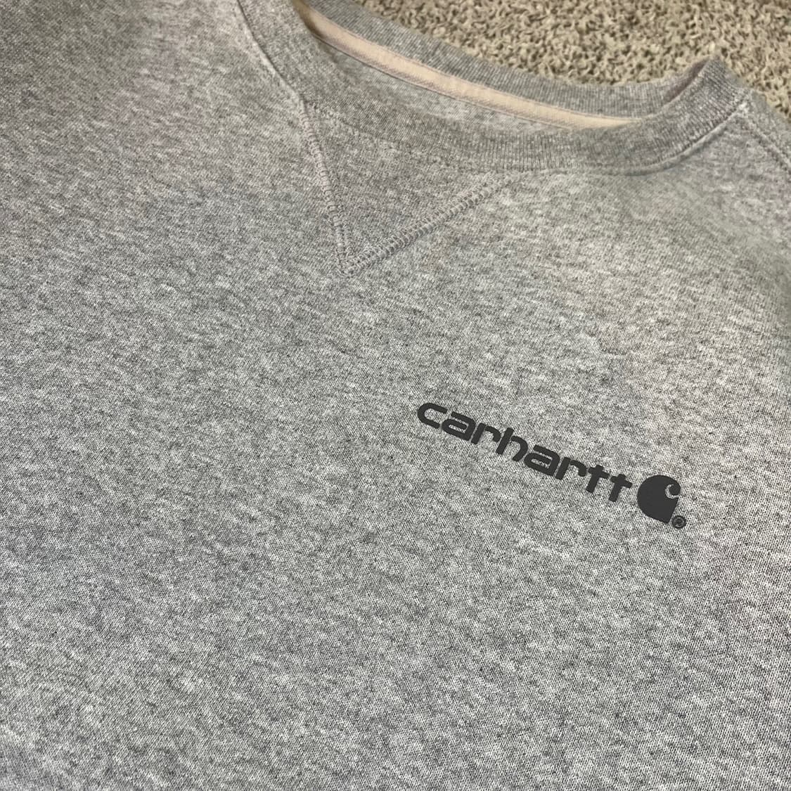 칼하트 스펠로고 맨투맨 상품이미지2