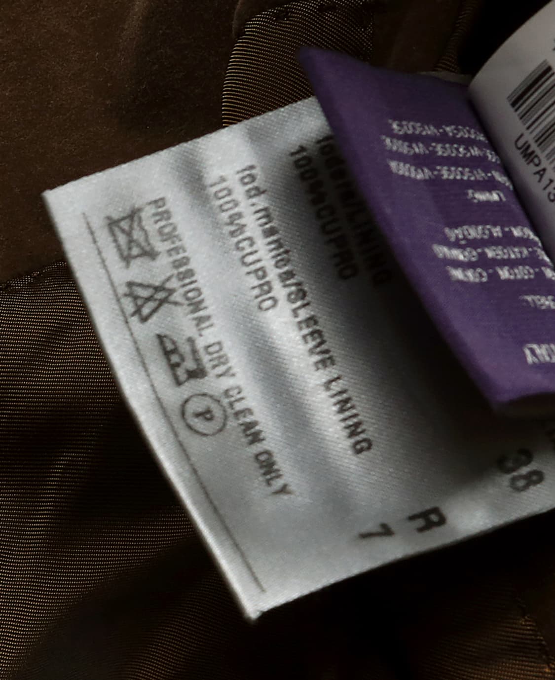 폴로 랄프 로렌 [Polo Ralph Lauren] 퍼플 라벨 벨벳 자켓 상품이미지8