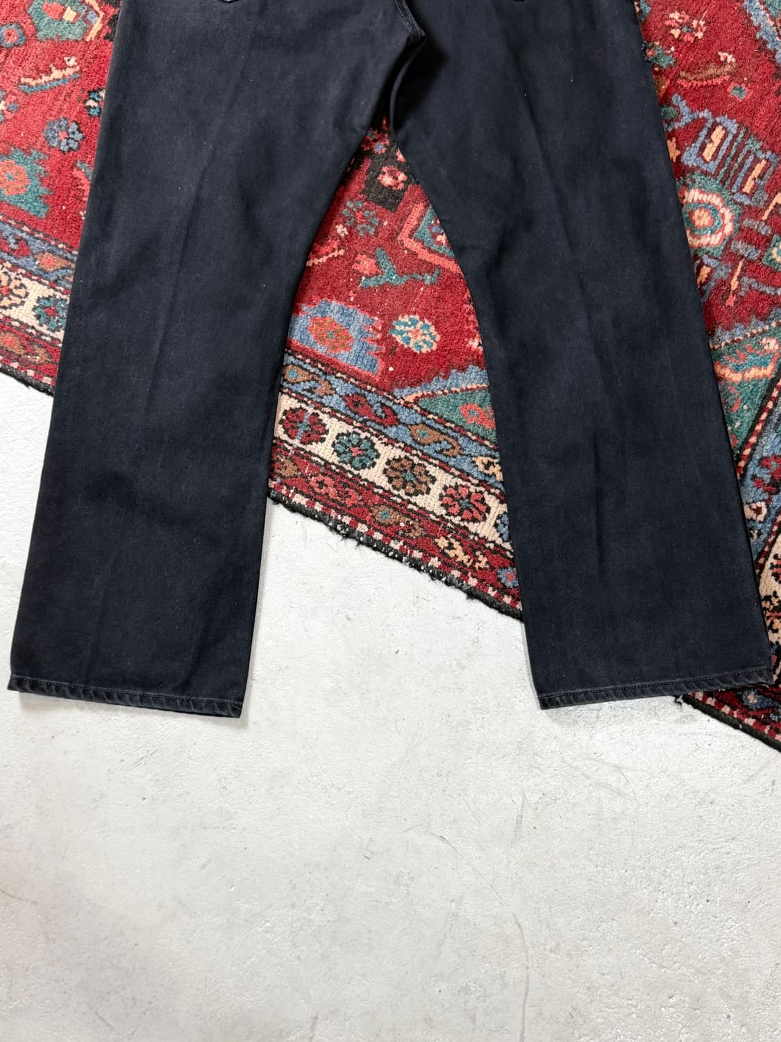 00's 리바이스 517 블랙 부츠컷 플레어진 상품이미지9