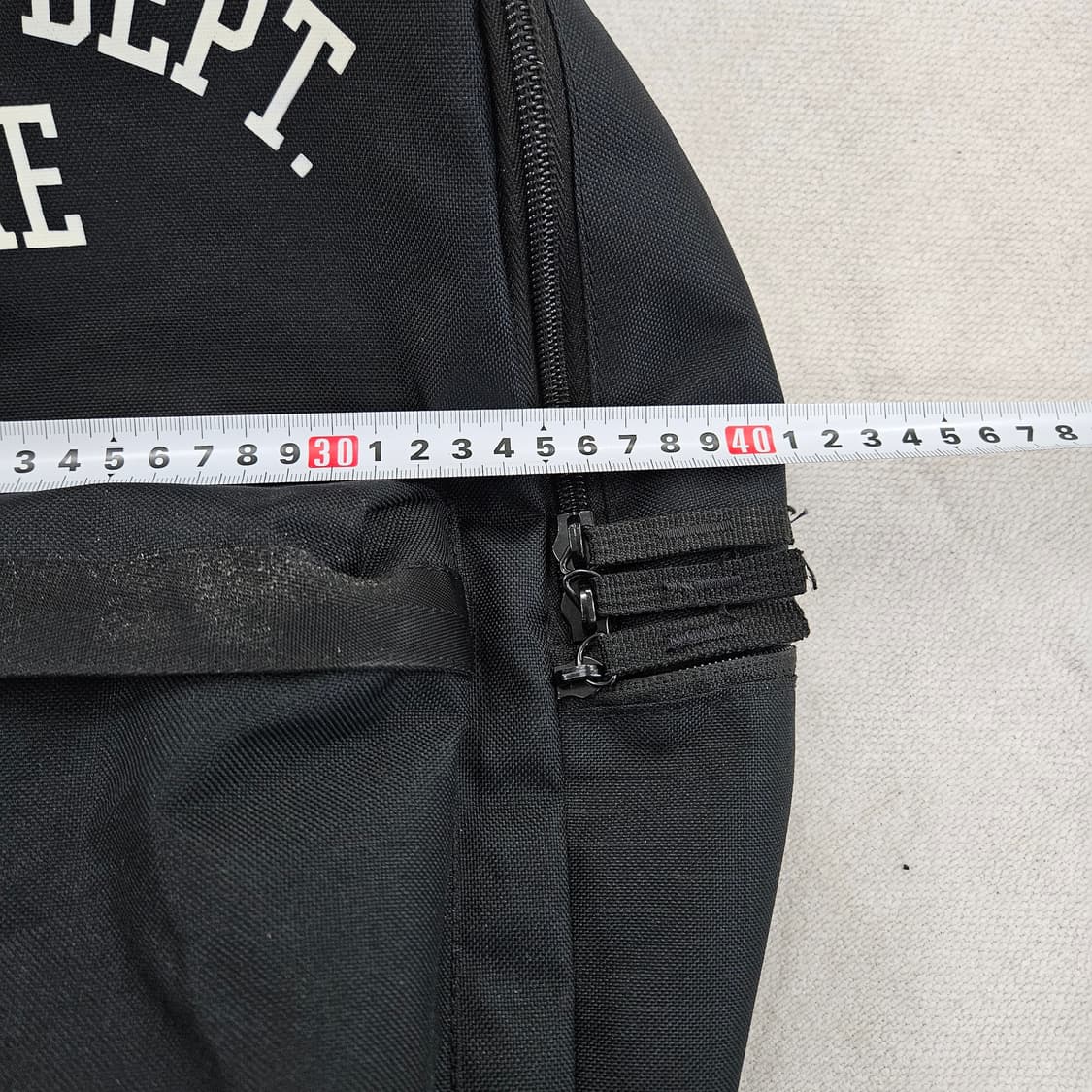 [실측확인] 나이키 블랙 백팩 스포티 가방 0116Y1 상품이미지5