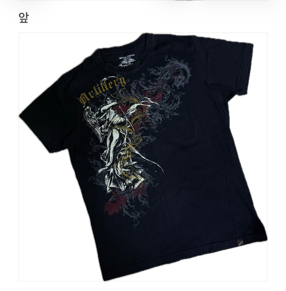 락 고딕 펑크 빈티지 반팔 상품이미지1