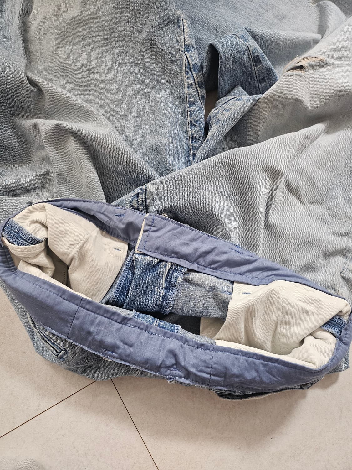 아나크로놈 ANACHRONORM 데님팬츠
 상품이미지7