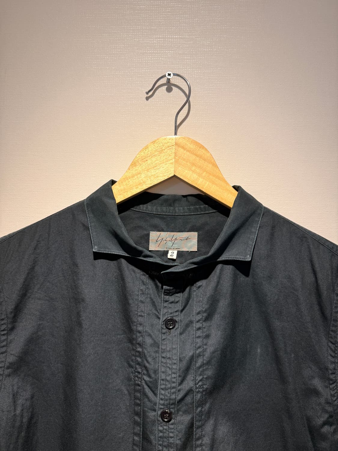 Cotton Short Collar Shirt 상품이미지2