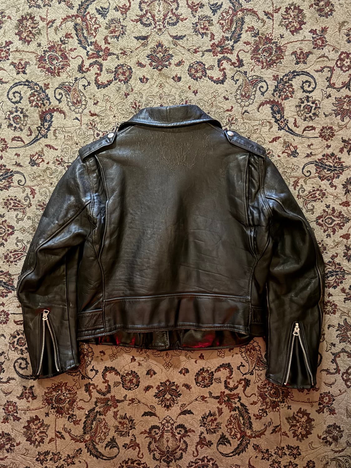 60s SCHOTT 퍼펙토 더블라이더자켓 (36) 상품이미지4