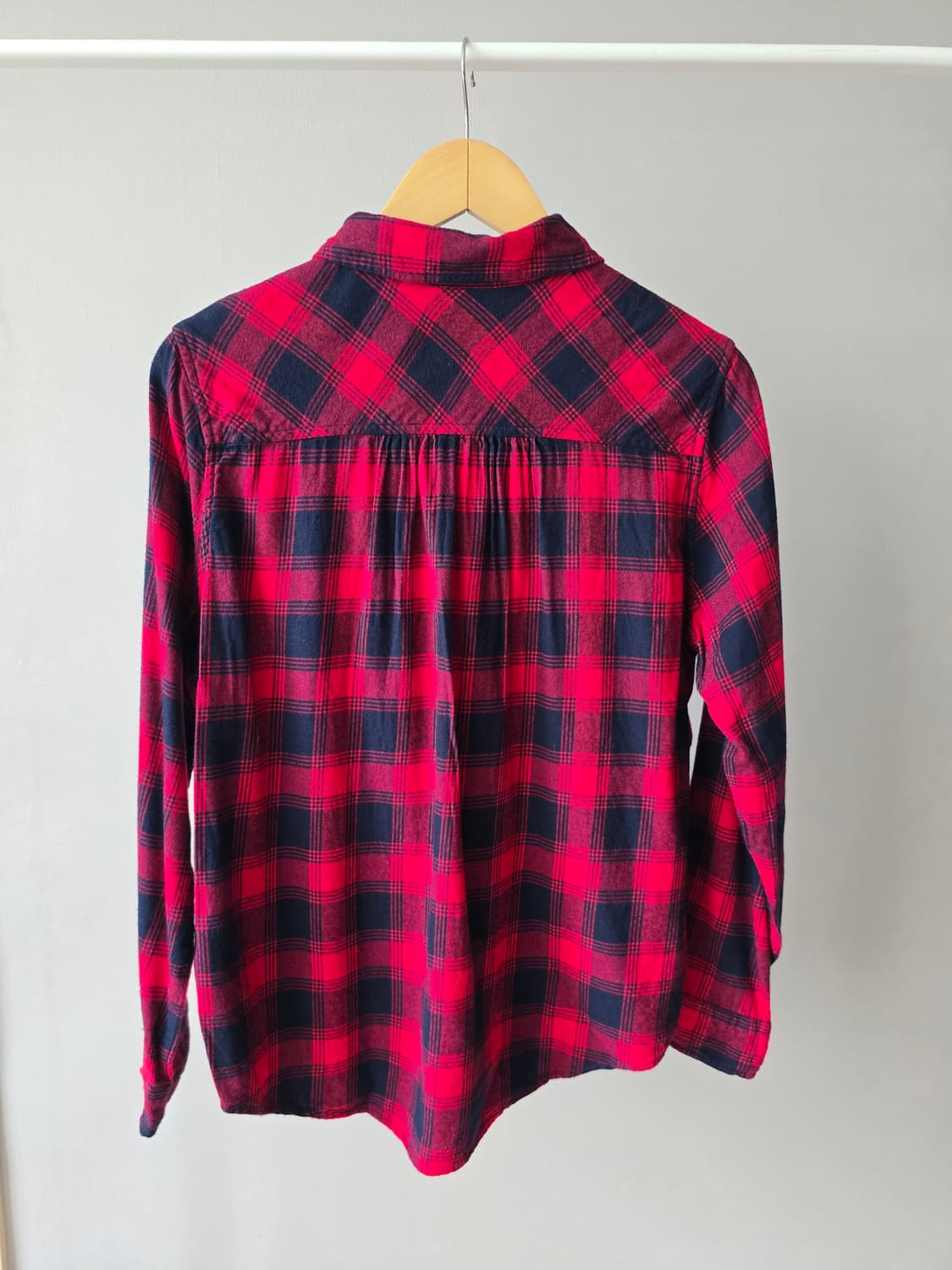 AERIE 레드 체크 셔츠 / American Eagle  상품이미지2