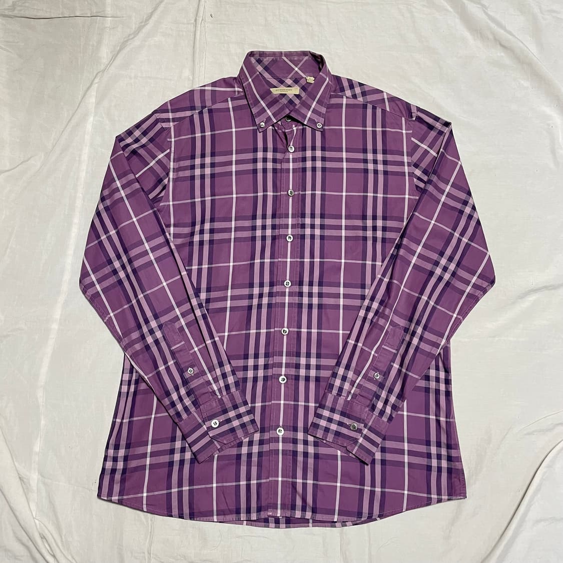 버버리 노바체크 퍼플 상품이미지2