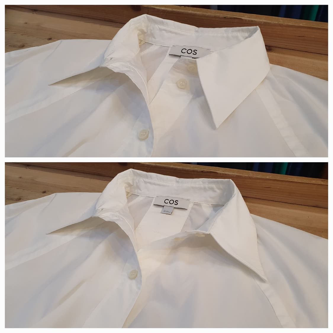 55/66.COS 크롭 웨이스트 셔츠자켓 상품이미지4