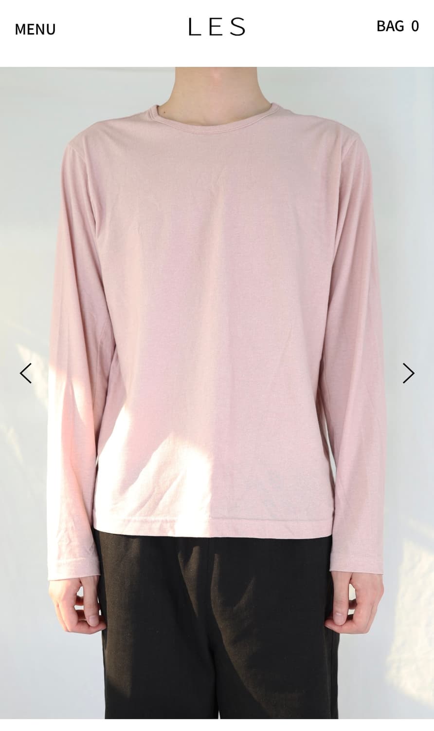 레스 테일러드 롱슬리브 핑크 1  상품이미지1