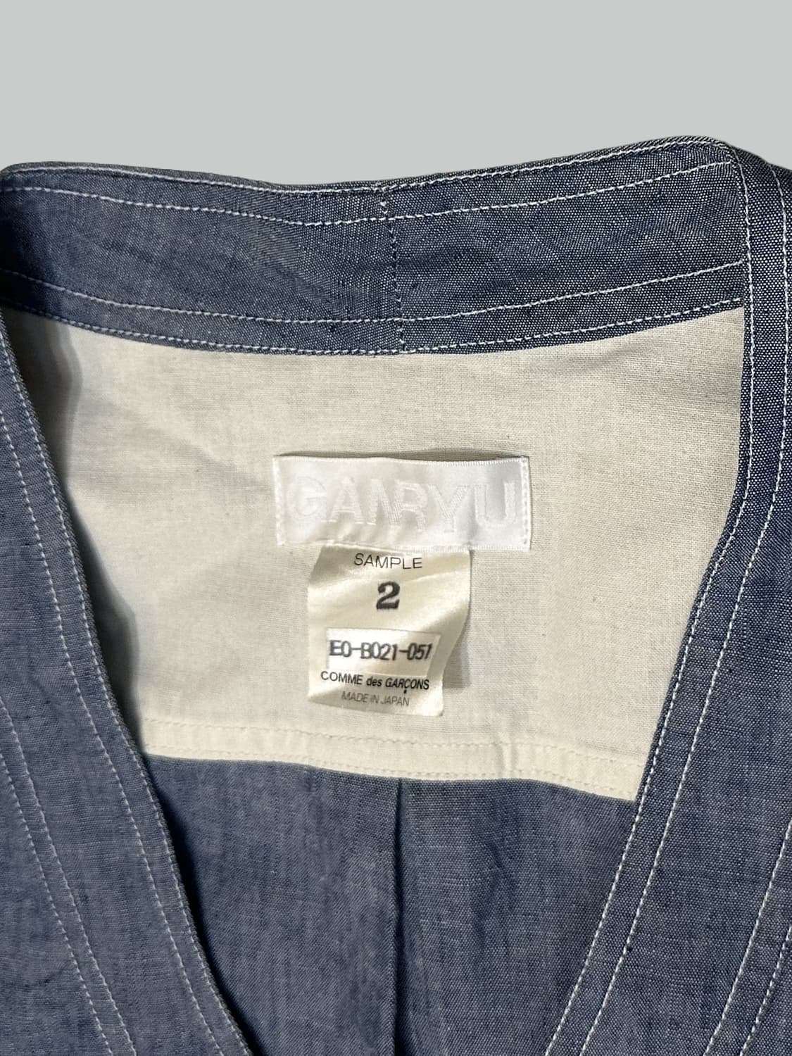 간류 베이스볼 셔츠 상품이미지2