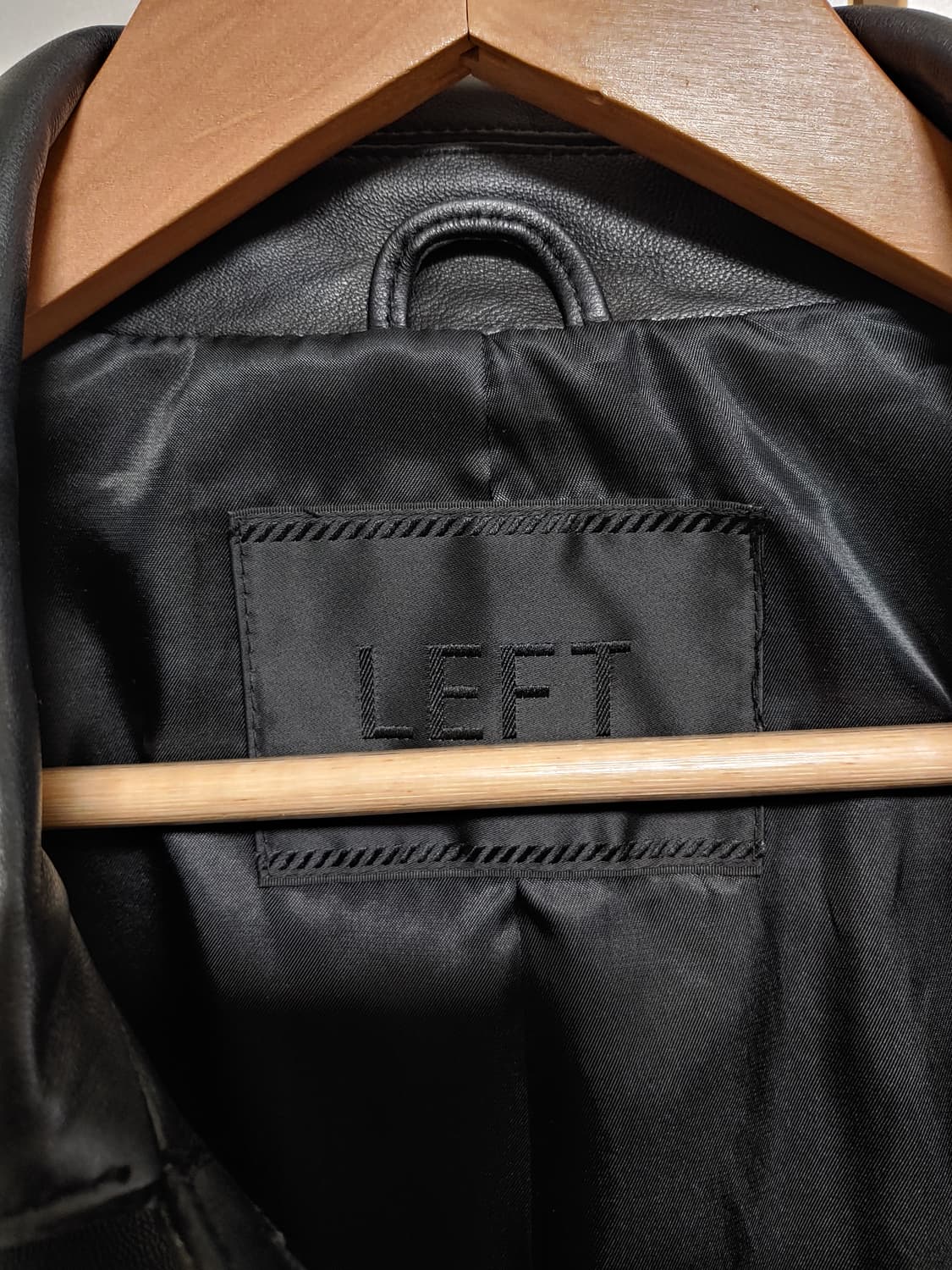 레프트서울 2024 램스킨 자켓 상품이미지8