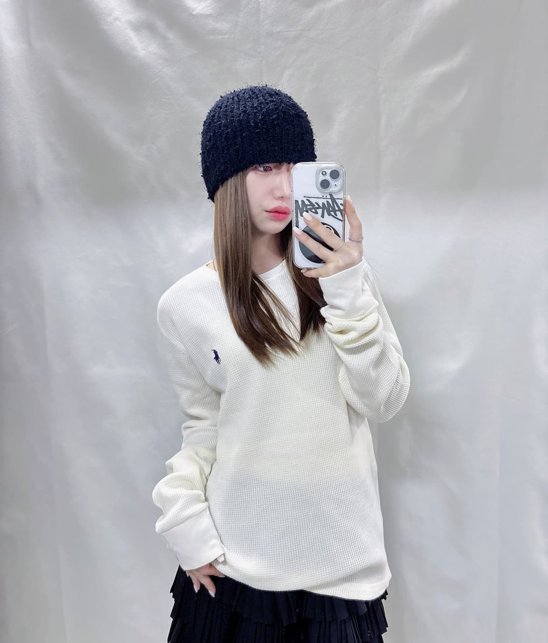 폴로 랄프로렌 화이트포니 니트 슬리브  상품이미지1